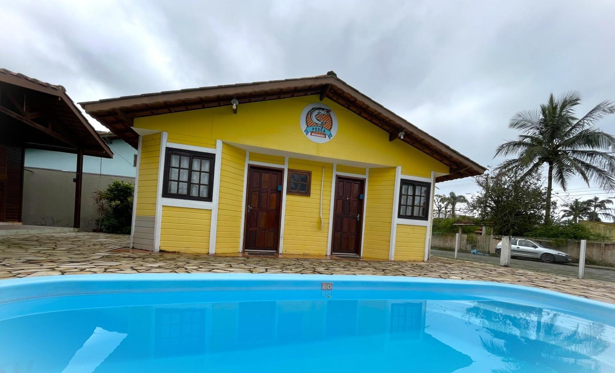 Chale Master Caraguatatuba Cond Alto Padrao Massaguacu Exterior photo